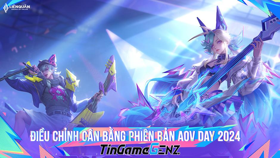 Cân Bằng Nhân Vật Mới Nhất Trong Liên Quân Mobile: Phiên Bản PB AOV Ngày 5/9/2024