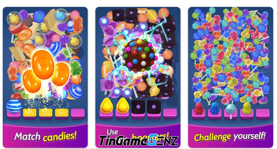 Candy Crush 3D ra mắt bởi King.