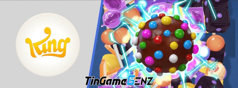 Candy Crush 3D ra mắt bởi King.