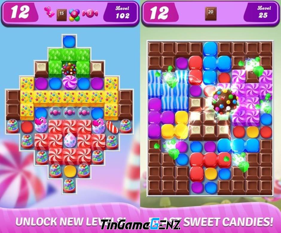 Candy Crush Blast của King ra mắt thử nghiệm trên Android.