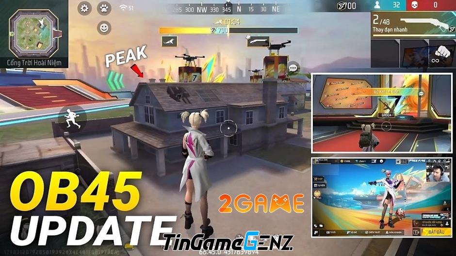 Cập nhật Free Fire OB45: Tất cả thay đổi về nhân vật