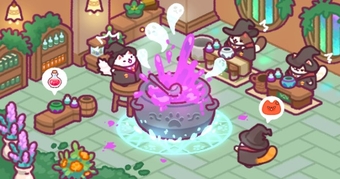 "Cat Magic School: Trải Nghiệm Thế Giới Phép Thuật Đầy Duyên Dáng Cùng Những Chú Mèo Dễ Thương!"