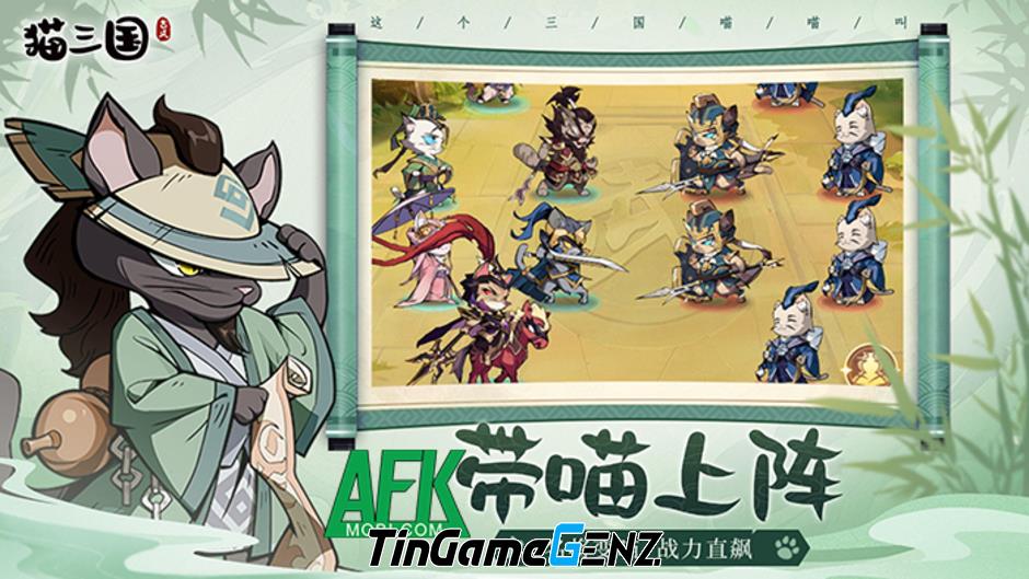 Cat Three Kingdoms: Sự kết hợp độc đáo giữa mèo và chủ đề Tam Quốc