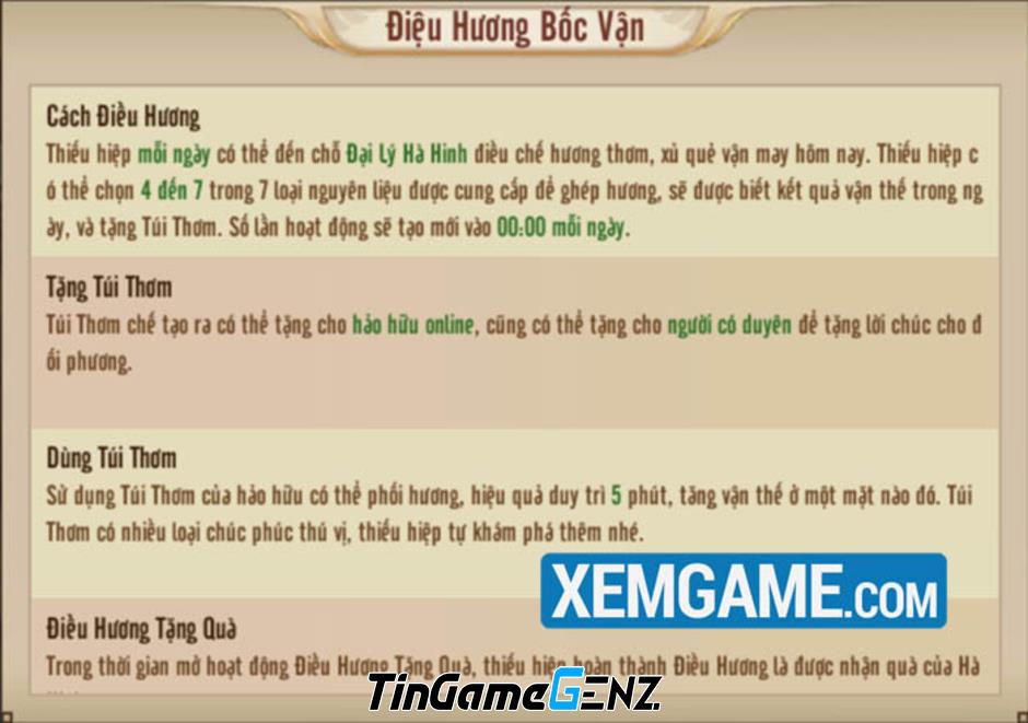 Chế Y Phục Cẩm cập nhật giải trí cho game thủ Tân Thiên Long Mobile