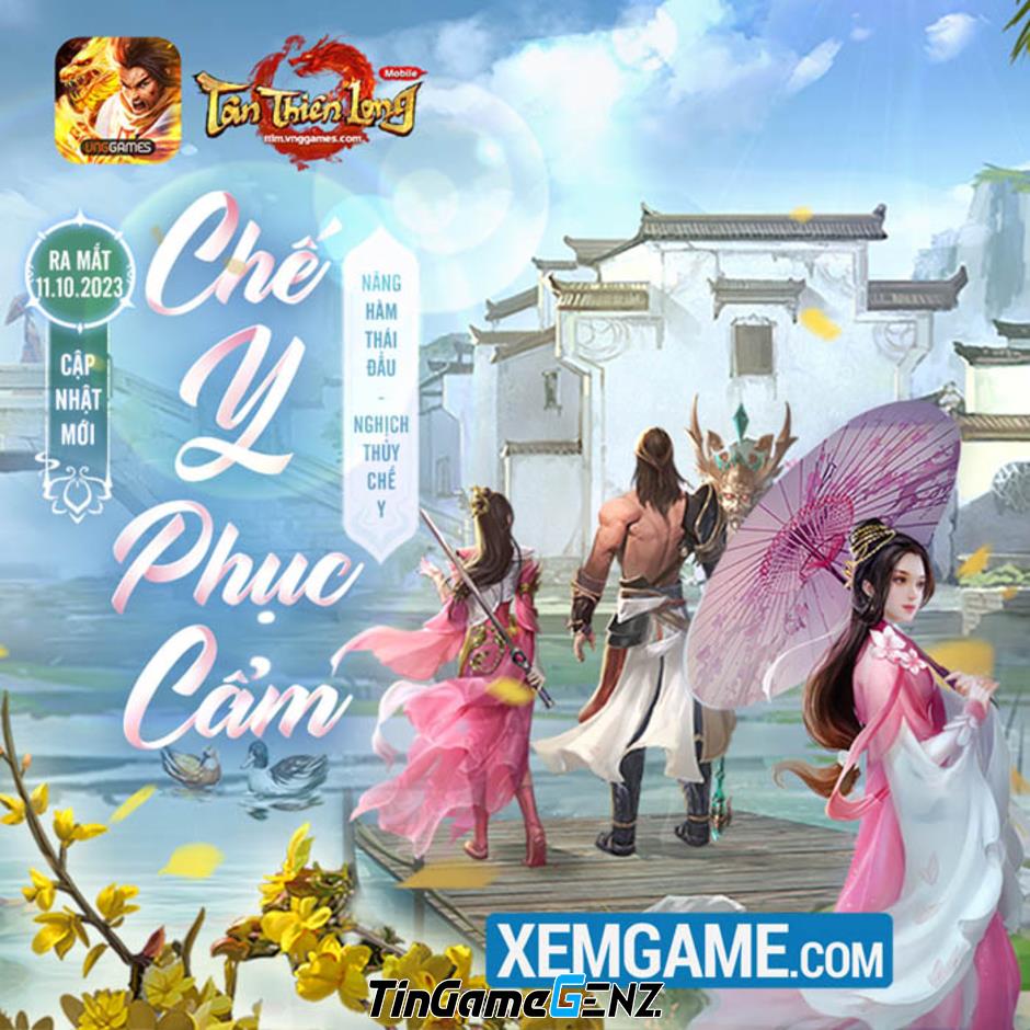 Chế Y Phục Cẩm cập nhật giải trí cho game thủ Tân Thiên Long Mobile