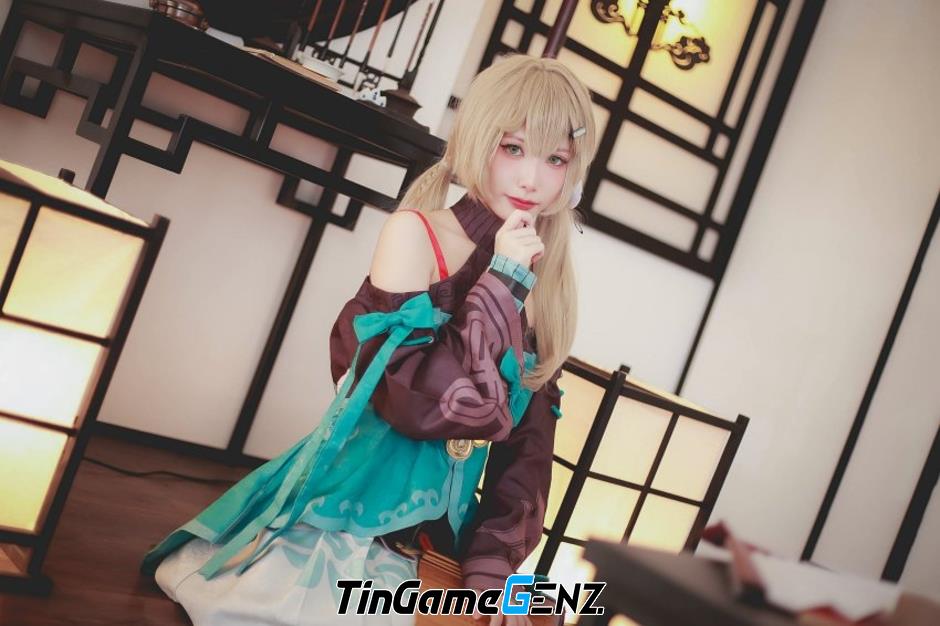 Chiêm ngưỡng bộ ảnh Cosplay Qingque trong Honkai: Star Rail của Best Pensupak