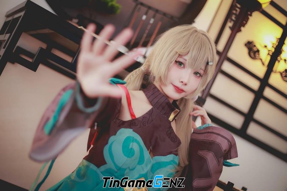 Chiêm ngưỡng bộ ảnh Cosplay Qingque trong Honkai: Star Rail của Best Pensupak