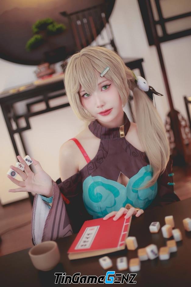 Chiêm ngưỡng bộ ảnh Cosplay Qingque trong Honkai: Star Rail của Best Pensupak