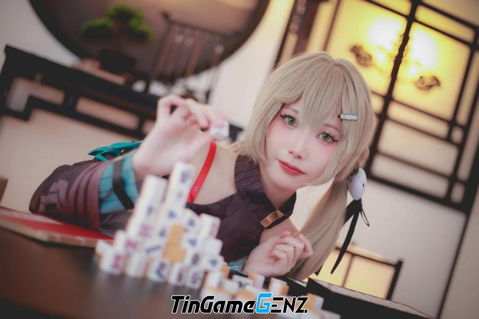 Chiêm ngưỡng bộ ảnh Cosplay Qingque trong Honkai: Star Rail của Best Pensupak