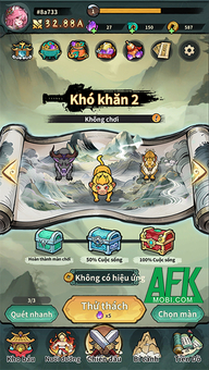 "Chiến đấu và Bảo vệ Trái Đất: Khám Phá Nhân Vật Thần Thoại Phương Đông Trong Path of Mystic Beasts"