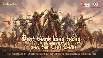 Chiến Lược ra mắt mùa giải mới "Anh Hùng Tập Kết" trong game Công Thành Đoạt Danh Tướng: Tam Quốc Chí