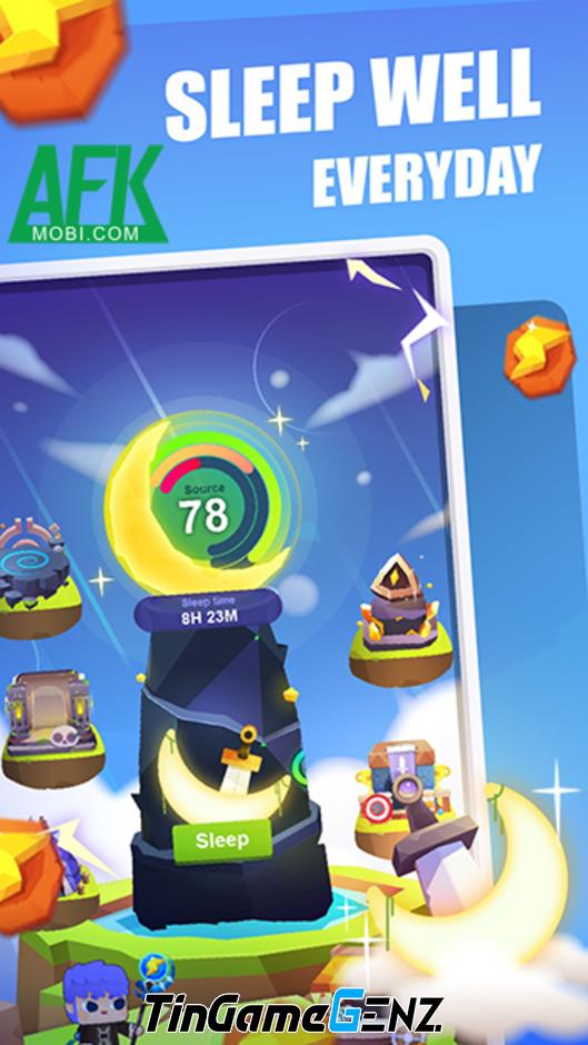 Chiến Thắng Chúa Tể Bóng Tối: Khám Phá Ưu Điểm Của Giấc Ngủ Trong Game Sleep Hero!