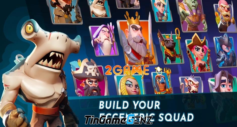 Chiến trường huyền thoại: Glory Squads – Chiến đấu PvP đỉnh cao với chiến thuật độc đáo