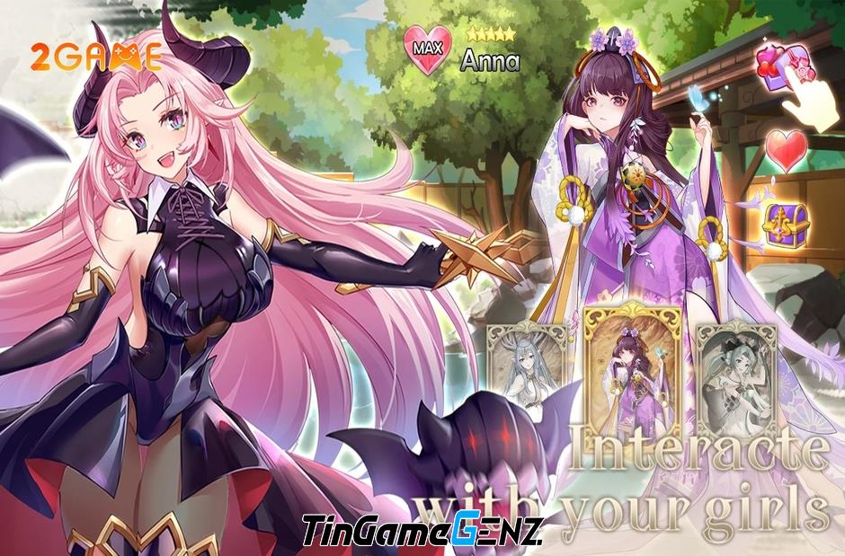 Chiêu mộ Waifu trong game Ark Battle Girls – Idle RPG