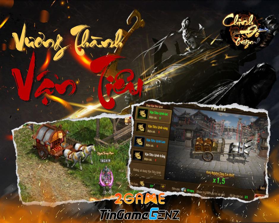 Chinh Đồ Origin - Game MMORPG PC kế thừa với Quốc chiến kinh điển sắp ra mắt trên di động.