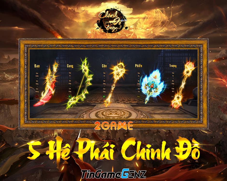 Chinh Đồ Origin - Game MMORPG PC kế thừa với Quốc chiến kinh điển sắp ra mắt trên di động.