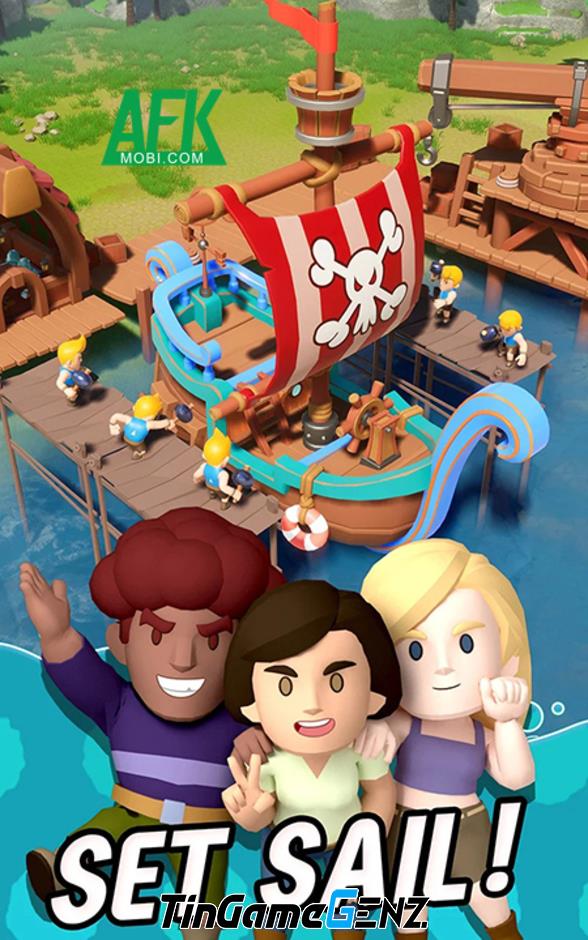 Chinh phục đại dương và tìm kho báu trong game Sailing GO