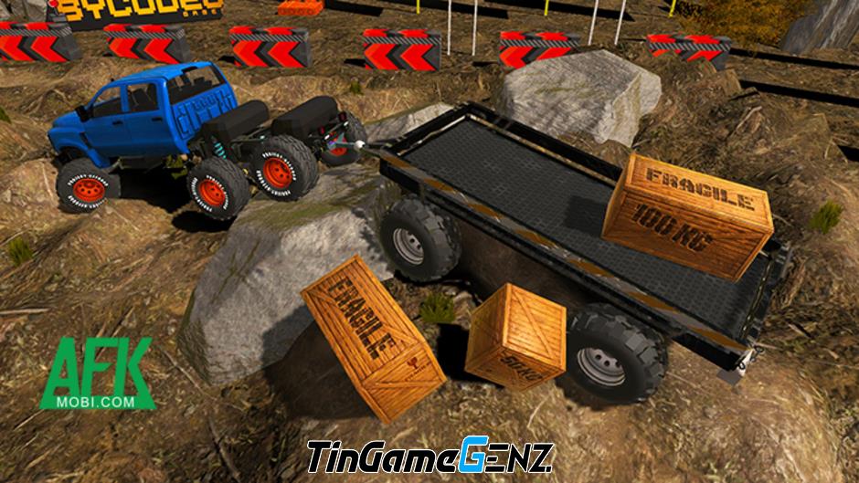 "Chinh Phục Địa Hình Khó Khăn Với Project Offroad 3: Trải Nghiệm Lái Xe Đỉnh Cao"