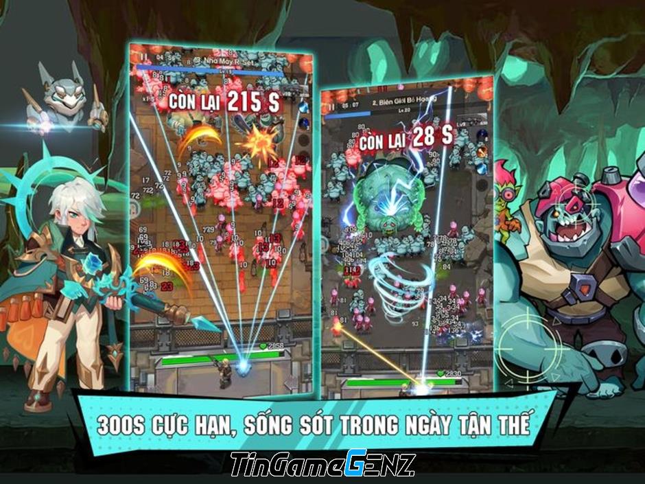 Chinh phục thách thức bắn Zombies trong Zombies Boom!