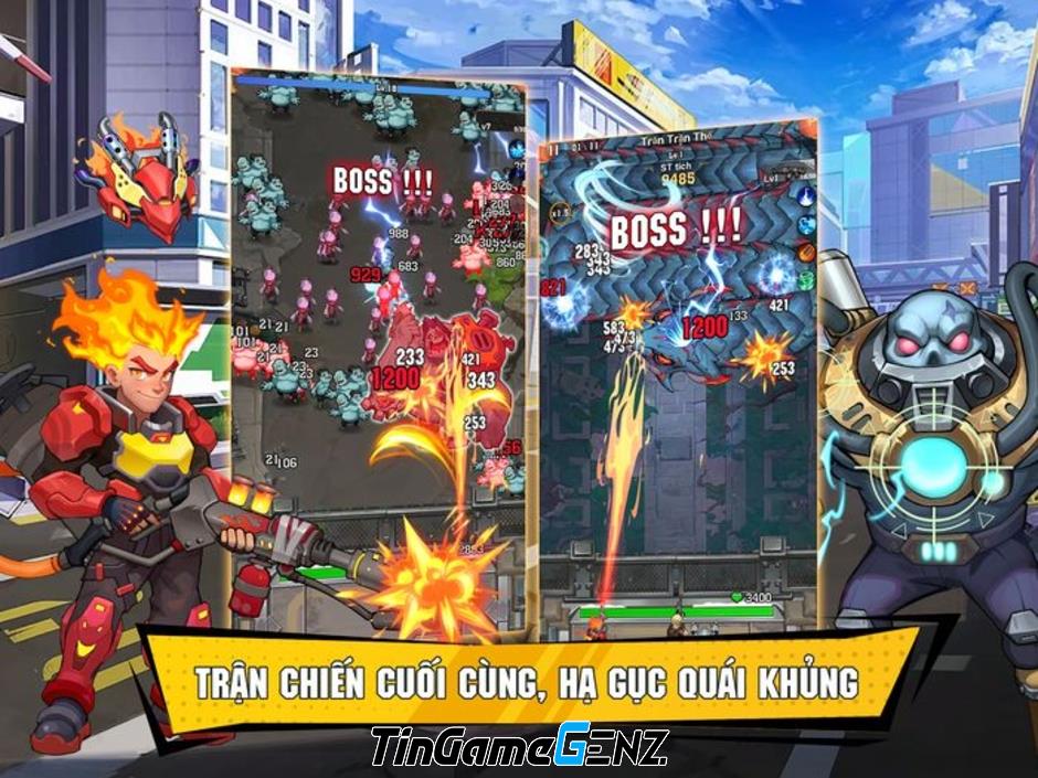 Chinh phục thách thức bắn Zombies trong Zombies Boom!