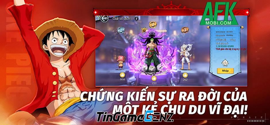 Chinh phục thế giới cướp biển One Piece trong game Eternal Pirates: Bounty Raid