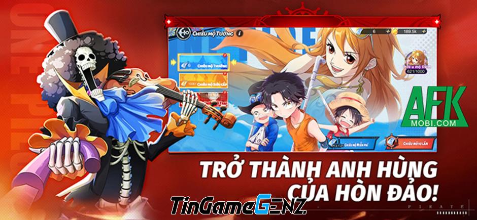 Chinh phục thế giới cướp biển One Piece trong game Eternal Pirates: Bounty Raid