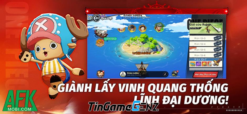 Chinh phục thế giới cướp biển One Piece trong game Eternal Pirates: Bounty Raid