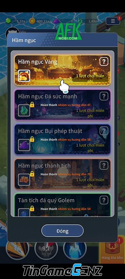 Chinh phục tòa tháp bí ẩn trong Cat on Tower AFK Idle RPG