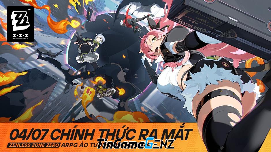 Chính thức công bố ngày ra mắt Zenless Zone Zero, game thủ đều rất háo hức