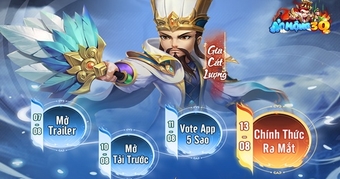 "Chính Thức Ra Mắt: Game Nhập Vai Đấu Tướng Ảo Mộng 3Q Khai Trương Tại Việt Nam Vào Ngày Nào?"