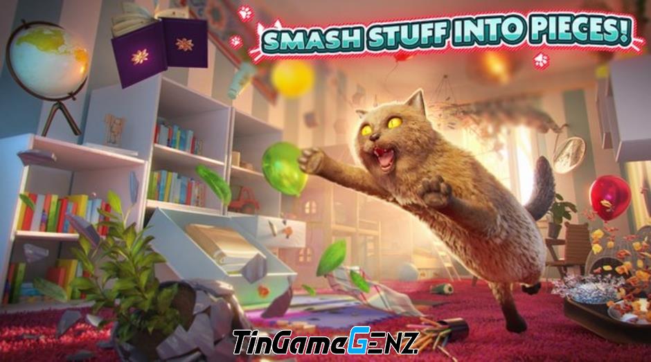 Chơi game Cat Simulator 2 và trở thành mèo hoàng thượng 