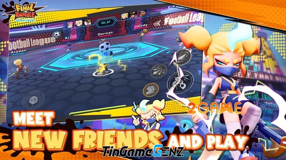 Chơi game cùng nhau tại Final Rumble – Thế giới giải trí đầy kịch tính