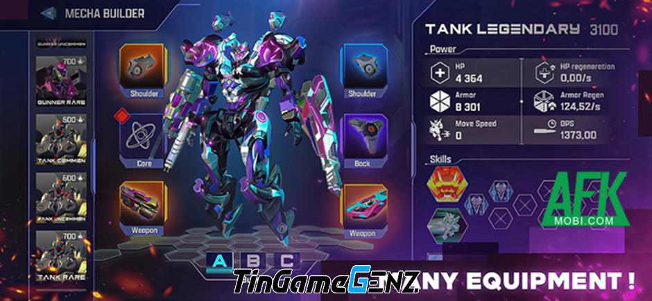 Chơi Mechachain: War Robot Shooter và điều khiển robot trong trận chiến trực tuyến 6v6