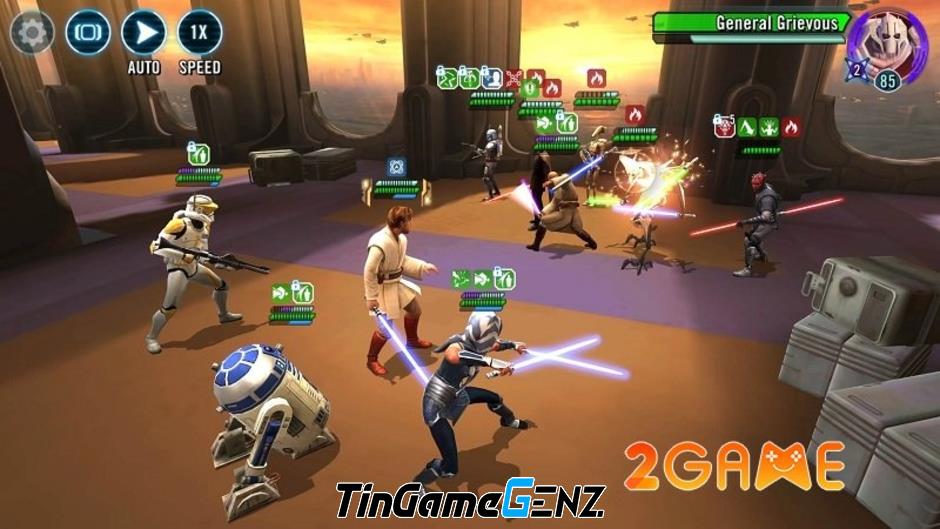 Chơi Star Wars: Galaxy of Heroes trên cả PC và Mobile