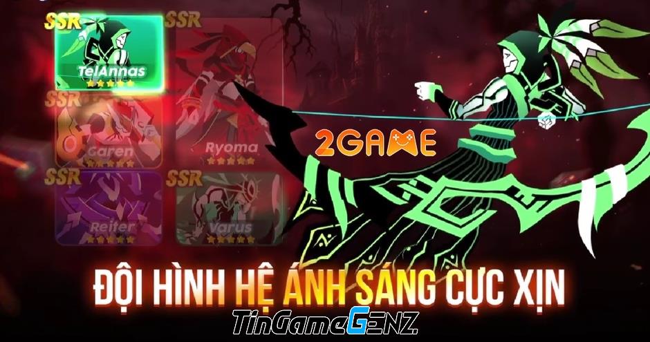 Chọn đội hình phù hợp cho game SLG Liên Minh Stickman mới