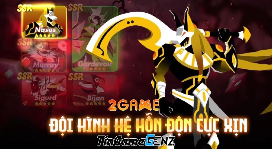 Chọn đội hình phù hợp cho game SLG Liên Minh Stickman mới