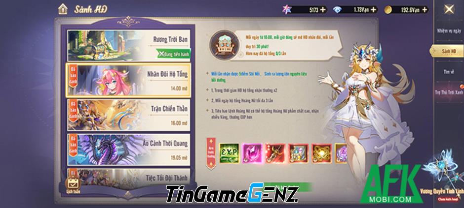 Chọn lớp nhân vật phù hợp với bạn trong game Mộng Ảo Đại Lục M