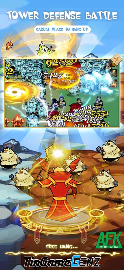 Chống lại kẻ thù trong phiên bản mới của Wall Defense War 2: New World