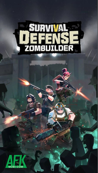 Chống sóng thây ma trong Zombuilder: Survival Defense!