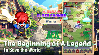 Chuyển chức nghiệp liên tục trong Warrior Raid : Idle RPG