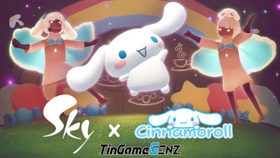 Cinnamoroll xuất hiện tại tiệm cà phê mới nhà Sky: Children of the Light