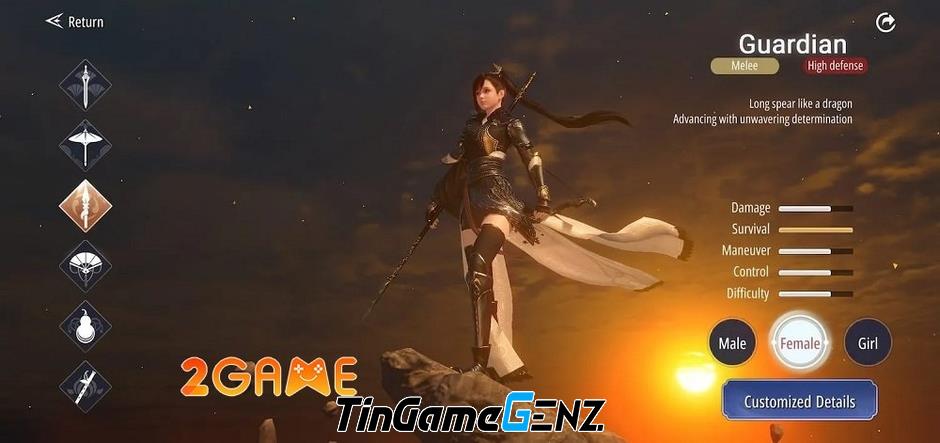 Class tốt nhất trong game MMORPG Thiên Nhai Minh Nguyệt Đao Mobile là gì?