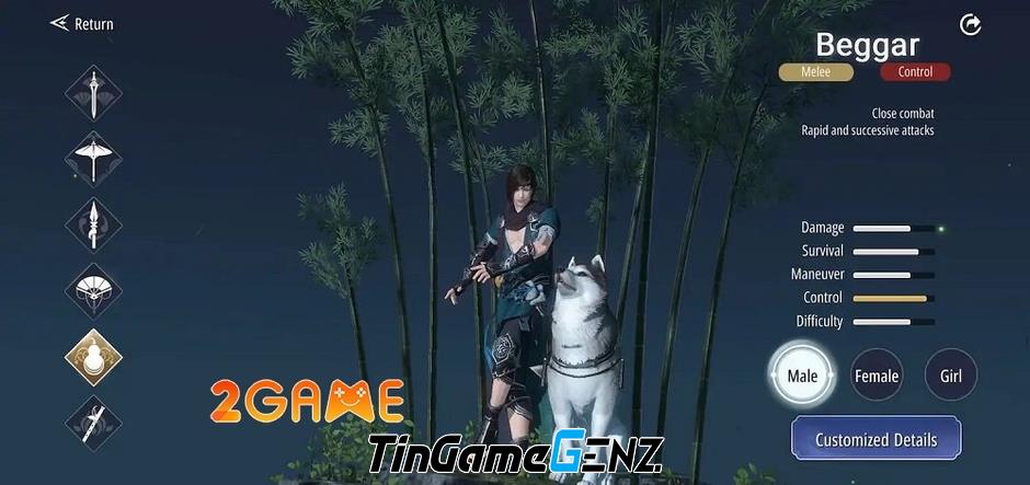 Class tốt nhất trong game MMORPG Thiên Nhai Minh Nguyệt Đao Mobile là gì?