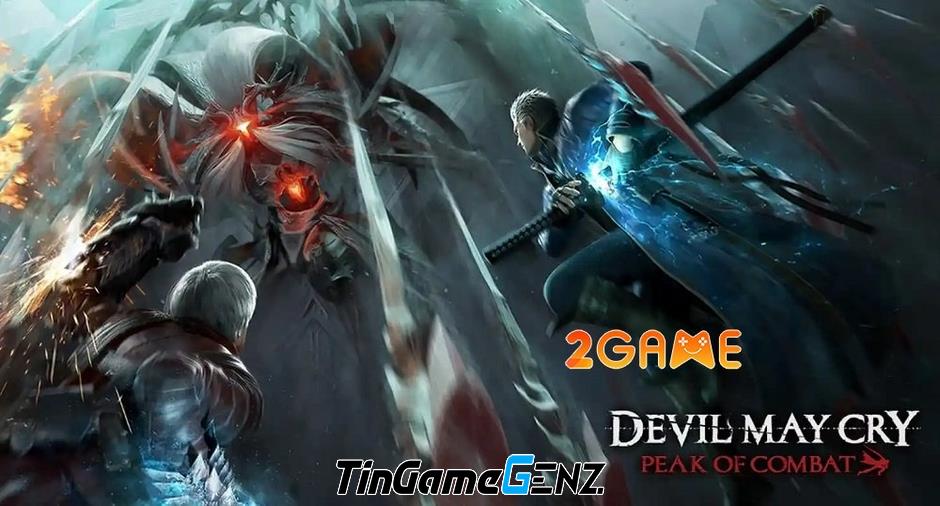 Co-op chiến Boss với bạn bè không thể bỏ lỡ trong game Devil May Cry: Peak of Combat.