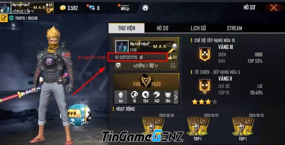 Có thể hack nick Free Fire của người khác bằng ID không?