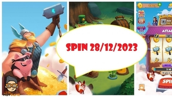 Code Coin Master 28/12 - Nhận link spin miễn phí hôm nay