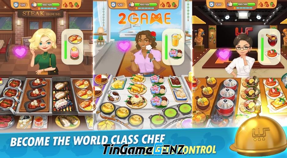 Com2uS giới thiệu game BTS Cooking On: Tựa game mới cực chill