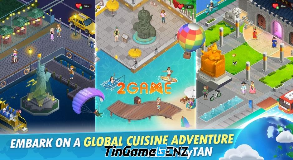 Com2uS giới thiệu game BTS Cooking On: Tựa game mới cực chill