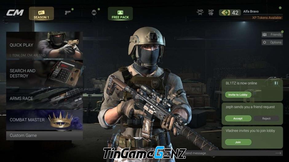 Combat Master Mobile FPS - Trải nghiệm trận đấu súng hấp dẫn và khốc liệt nhất