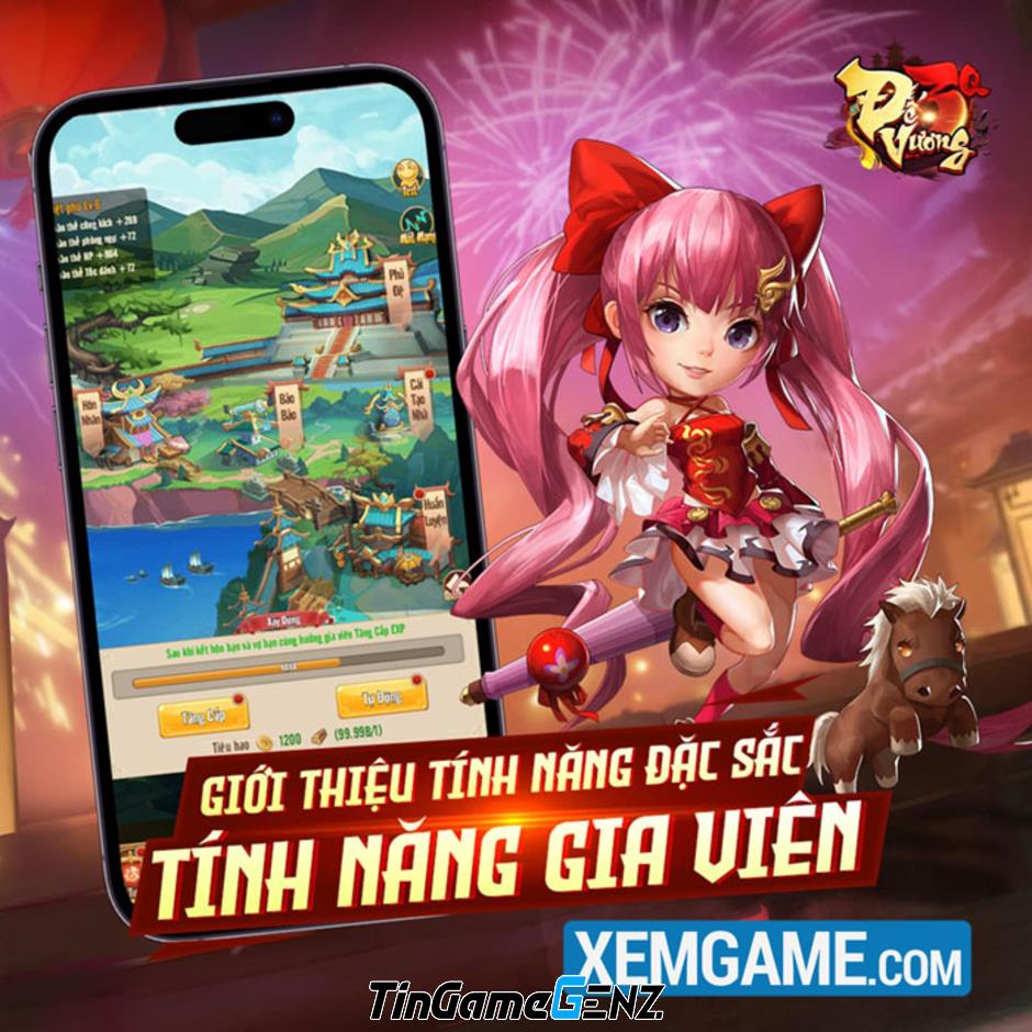 Công bố lộ trình ra mắt game Tam Quốc Đế Vương 3Q Mobile chiến thuật